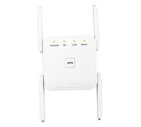 HOLIDYOYO Répéteur WiFi Puissant avec Port Modes Relais et Point Amplificateur de Signal Murale Blanc