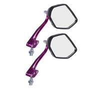 HOLIDYOYO Rétroviseurs Guidon Aluminium Ajustables Vue Large Compatible Scooter Électrique Sécurité Route