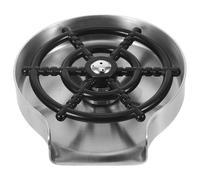 HOLIDYOYO Rince-verre Automatique Haute Pression Inox pour Évier Lave-tasses Pratique pour Bar et Maison Nettoyage Rapide