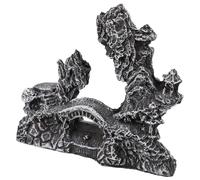 HOLIDYOYO Rocher Décoratif pour Aquarium Fausse Montagne en Résine sans Mousse Décoration Miniature Paysage Aquatique Pierres Artificielles pour Aménagement Paysager Aquatique Décor