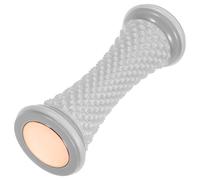 HOLIDYOYO Rouleau de Massage Plantaire Gris, Petit Outil de Massage de Réflexologie pour Pieds, Stimulation Acupression, Fatigue Musculaire, Utilisation Portable pour Bien-être Quotidien