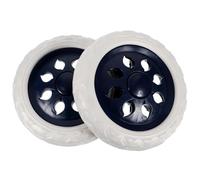 HOLIDYOYO Roulettes Universelles 2 Pièces pour Chariot Courses, Roues Pivotantes Adaptées aux Chariots de Jardin et Supermarché, Remplacement Pratique pour Caddies