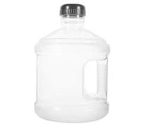 HOLIDYOYO Seau À Eau Portable 3L Transparent Avec Poignée Et Couvercle Étanche Pour Camping Randonnée Voyage Et Activités Extérieures