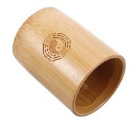 HOLIDYOYO Seau D’Outils de Divination I Ching en Bois, Style Vintage Rétro
