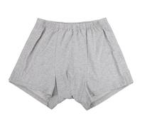 HOLIDYOYO Slip Homme Lavable pour Incontinence Respirant Facile à Enfiler et Adapté Aux Personnes Âgées Alitées Sous-vêtement Réutilisable Post Chirurgie Gris