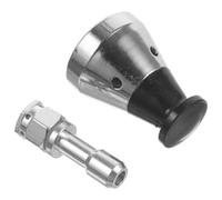 HOLIDYOYO Soupape De Limitation De Pression pour Autocuiseur C26-C50 avec Tuyau D'ÉChappement en Acier Inoxydable Noir 2 PièCes Accessoires SéCuriséS