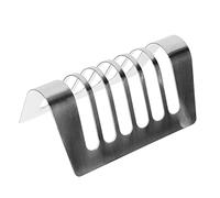 HOLIDYOYO Support à Pain Créatif en Acier Inoxydable Présentoir à Collations pour Buffet Rack à Toasts Organisateur Cuisine pour Réceptions et Repas Facile à Nettoyer et Solide