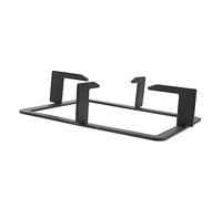 HOLIDYOYO Support Carré pour Cuisinière à Gaz Antidérapant en Fonte Noire, Support de Poêle et Manique à Lait Pratique, Accessoire Cuisine pour Cuisson Domestique, Usage Maison