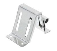 HOLIDYOYO Support de Fixation en Fer pour Gonds de Porte de Garage Résidentielle, Résistant la Corrosion et Solide, Accessoire Essentiel pour Portes de Garage
