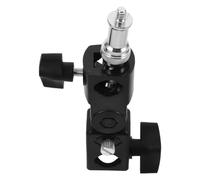 HOLIDYOYO Support de Lampe Torche et Flash Pince pour Parapluie et Trépied Adaptateur pour Éclairage Photographique