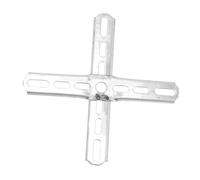 HOLIDYOYO Support De Montage Métal Pour Plafonnier Plaque à Croisillon Avec Vis Pour Lustres Et Ventilateurs De Plafond Installation Élégante Et Sécurisée