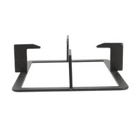 HOLIDYOYO Support de Poêle Antidérapant pour Cuisinière à Gaz Carré, Accessoire Stable en Matériau Solide, Compatible Casseroles à Lait, Usage Domestique Quotidien