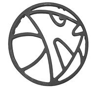 HOLIDYOYO Support de Poêle en Fonte Épaisse, Anti-dérapant, Petit Format Compatible Wok et Casserole, 4 ou 5 Griffes Universelles pour Cuisinière à Gaz Domestique, Accessoire la Cuisine