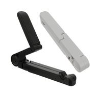 HOLIDYOYO Support de téléphone réglable et Support Triangulaire pour Tablette en ABS Pliable Lot de 2 pour Regarder des Films à la Maison et au Bureau