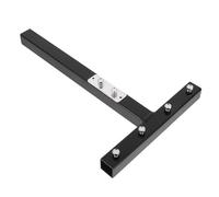 HOLIDYOYO Support Métallique Noir en Acier Inoxydable Robuste pour Panier de Rangement, Pièce Stable et Résistante, pour Bricolage et Usage Industriel