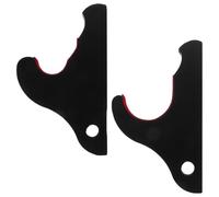 HOLIDYOYO Support pour Bâtons de Baseball en Matière Naturelle Noir Porte-Bâtons Mural Simple Doublure Douce Présentoir Multifonctionnel pour Rangement Pratique à la Maison Sport