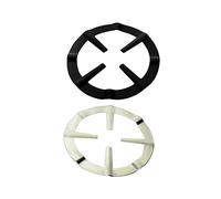 HOLIDYOYO Support pour Cafetière 2Pcs Anneau de Brûleur en Acier Inoxydable Chaleur Support de Cuisson à Gaz Cuisine et Restaurant Accessoire Cuisine Pratique