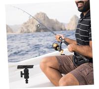 HOLIDYOYO Support pour Sondeur Poisson Rotatif pour Bateau et Kayak Support Stable Plastique pour Détecteur de Poissons Montage Facile et Pratique
