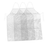 HOLIDYOYO Tablier Cuisine Imperméable Pvc Mat Transparent Lot de 3