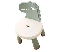 HOLIDYOYO Tabouret Dinosaure Anti-Chute pour Tout-Petits Dossier Épais Confortable et Sécurisé pour Usage Intérieur