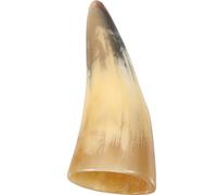 HOLIDYOYO Tasse à Boire De Cerf Mug Corne De Vache Artisanale Gobelet Médiéval Pour Hydromel Et Vin Accessoire De Décoration Vintage