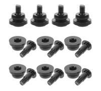 HOLIDYOYO Vis à Tête Cylindrique 10 Pcs pour Fixation Disque Dur 3,5 Pouces et SSD 2,5 Pouces, Vis Métriques Anti-vibrations en Acier Solide, Assortiment pour Montage PC et Protection SSD