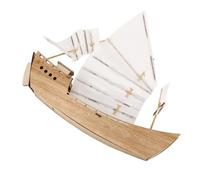 HOLIDYOYO Voilier Décoratif Bois Kit De Bateau à Monter Soi-même Modèle De Voilier Artisanal Jouet Assemblage De Bateau Activité Diy Pour Garçon Fille