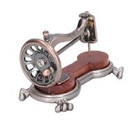 Holigie 1:12 Mini Dollhouse Sewing Machine, Victorian Style Dollhouse Accessories Metal Kit Fait à la Main adapté aux Amateurs de modèles Miniatures et aux Amateurs de Train modèle