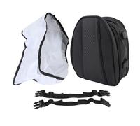 Holigie Motorcycle Tail Bag Expandable Durable Travel Luggage Storage Bag with Rain Cover Universal Fit for Most Motorcycles Off Road Vehicles Dual Sports