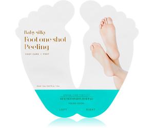 Holika Holika Baby Silky Foot masque exfoliant pour pieds crevassés + chaussettes 2x20 ml