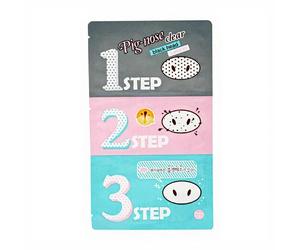 Holika Holika Pig Nose Clear Kit 3 étapes anti-points noirs - 20 g