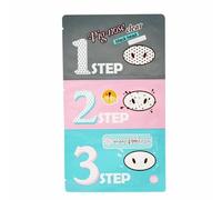 Holika Holika Pig Nose Clear Kit 3 Étapes - Patchs Purifiants pour les Pores du Nez x3 H