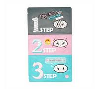 HOLIKA HOLIKA Pig-Nose - Kit 3 étapes anti-points noirs - Lot de 3 patchs
