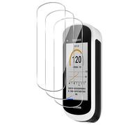 Holilo 3 Pièces Protection Écran pour Garmin Edge Explore 2, 9H Dureté Anti-Rayures 3D Couverture Complète HD sans Bulles Protecteur d'écran en- Transparent