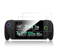 Holilo pour ASUS ROG Xbox Ally X Verre Trempé, 【2 Pièces】 9H Dureté Résistant aux Rayures Verre Trempé Membrane, sans Bulles Anti-Empreintes HD Protection DéCran