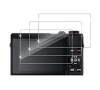 Holilo pour Canon G7X Mark III Verre Trempé 3 Pièces, 9H Dureté Résistant aux Rayures Verre Trempé Membrane, sans Bulles Anti-Empreintes HD Protection DéCran