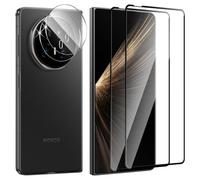 Holilo pour Honor Magic V5 Verre Trempé + Caméra Protecteur film | 2+2 Pièces 9H Dureté Protection écran Verre Trempé Membrane + Protection Décran Caméra Vitre Trempé Film, Rayures Résistant