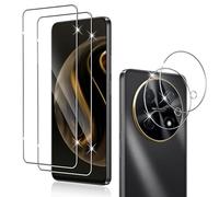 Holilo pour Huawei Nova 12i Verre Trempé + CaméRa ArrièRe Protecteur【2+2 Pièces】,9H Dureté aux Rayures RéSistant Verre Trempé Membrane, sans Bulles HD Protection DéCran CaméRa Film