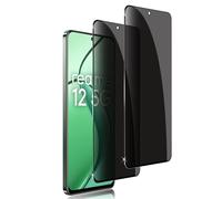 Holilo pour Realme 12 5G/Realme 12x 5G Anti-Espion Verre Trempé,2 Pièces 9H Dureté Privacy Verre Trempé Membrane Anti-Spy Protection D'écran Anti-Peeping Anti Rayures Film Protection