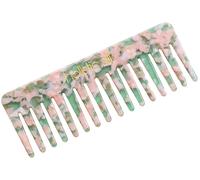 Holistic Silk - DETANGLING COMB ROSE/JADE MELANGE - Peignes à cheveux 1 St.