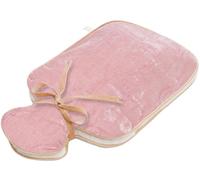 Holistic Silk - Silk Velvet Hot Water Bottle - Bouillotte Rose 1 St.