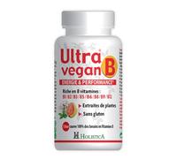 HOLISTICA ULTRA VEGAN B 30comp. mast. - convient à ceux qui souhaitent agir durablement sur leur bien-être, comprimés faciles à intégrer à la routine quotidienne, boîte de 30 comprimés et facilite la
