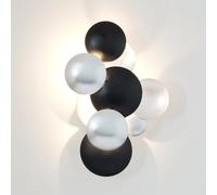 HOLLÄNDER Bolladaria Applique murale/Plafonnier LED, 3 sources lumineuses, 300 K 13264 SS,