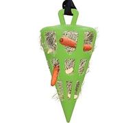 Holland Animal Care - Distributeur de foin Fun&Flex Root - Ø 22 CM - Distributeur de foin pour chevaux - Contre les dégâts dans les écuries - Jusqu'à 1 kg de foin - Vert