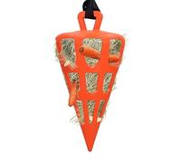 Holland Animal Care - Distributeur de Foin Fun&Flex Root - Ø 22 CM - Distributeur de Foin pour Chevaux - Contre la détérioration des écuries - Jusqu'à 1 kg de Foin - Orange