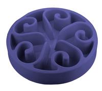 Holland Eat Slow Live Longer Original S/M - Ø 20,5 cm - Slow Feeder Dog - Gamelle Anti-élingue pour Chien - Gamelle pour Chien - Mangeoire Lente pour Chien - Antidérapant - Anti élingue - Bleu