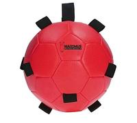 Holland Fun Play Ball - Balle de jeu pour chevaux - Distributeur de nourriture - Rouge