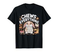 Holland Lop Grignote Tout Chaos Lapin De Maison Qui T-Shirt