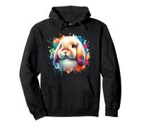 Holland Lop Lapin de Pâques Mini Loup Mignon Sweat à Capuche