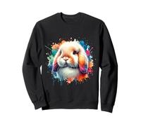 Holland Lop Lapin de Pâques Mini Loup Mignon Sweatshirt